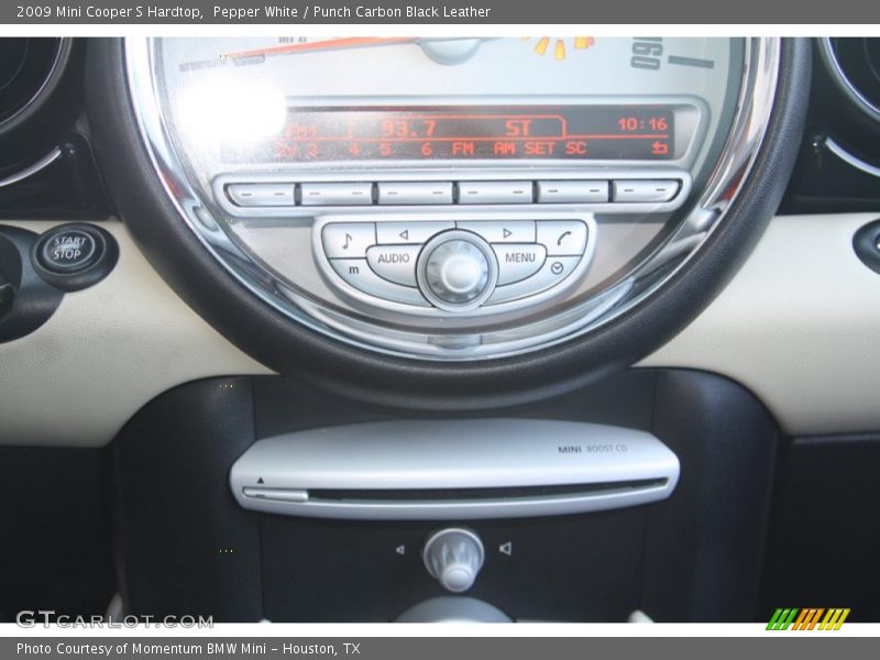 Pepper White / Punch Carbon Black Leather 2009 Mini Cooper S Hardtop