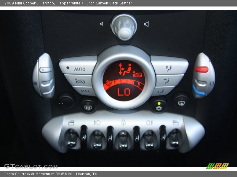 Pepper White / Punch Carbon Black Leather 2009 Mini Cooper S Hardtop