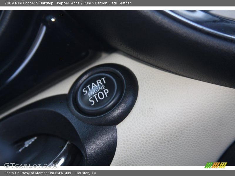 Pepper White / Punch Carbon Black Leather 2009 Mini Cooper S Hardtop