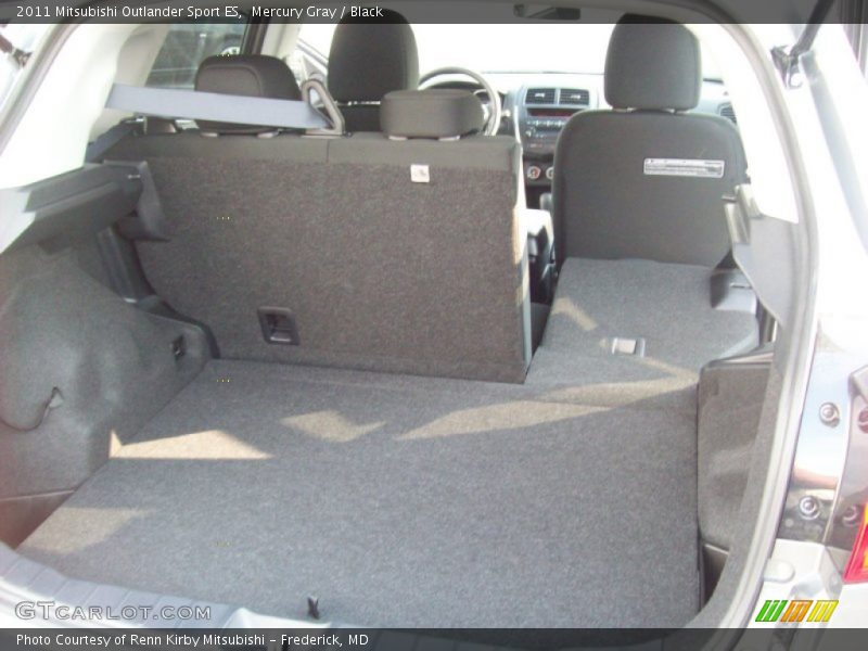 Mercury Gray / Black 2011 Mitsubishi Outlander Sport ES