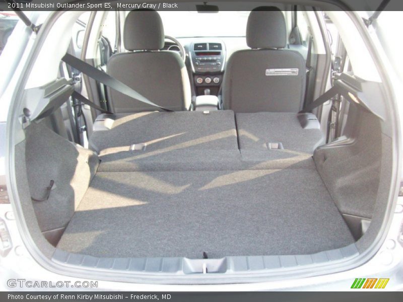Mercury Gray / Black 2011 Mitsubishi Outlander Sport ES