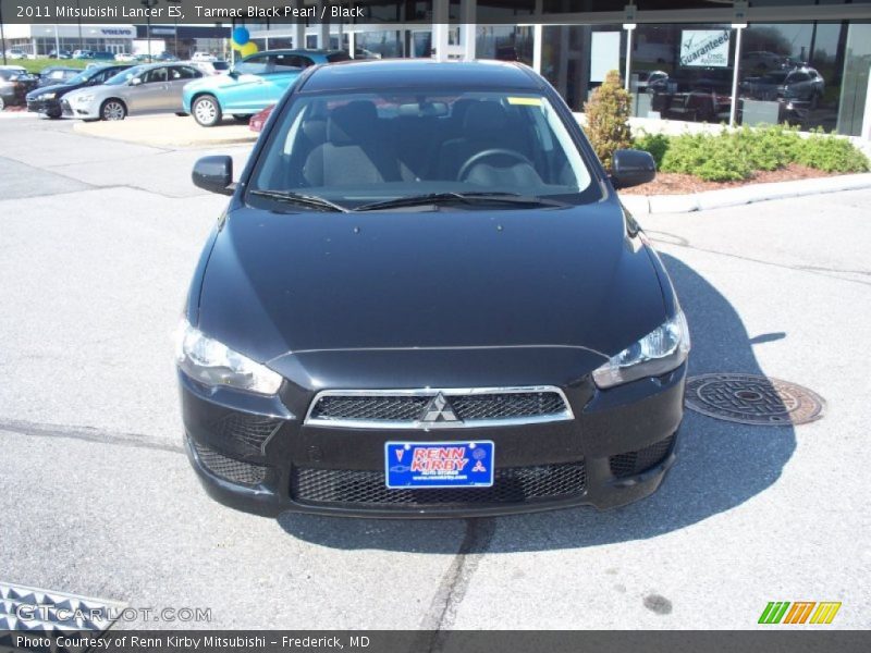 Tarmac Black Pearl / Black 2011 Mitsubishi Lancer ES