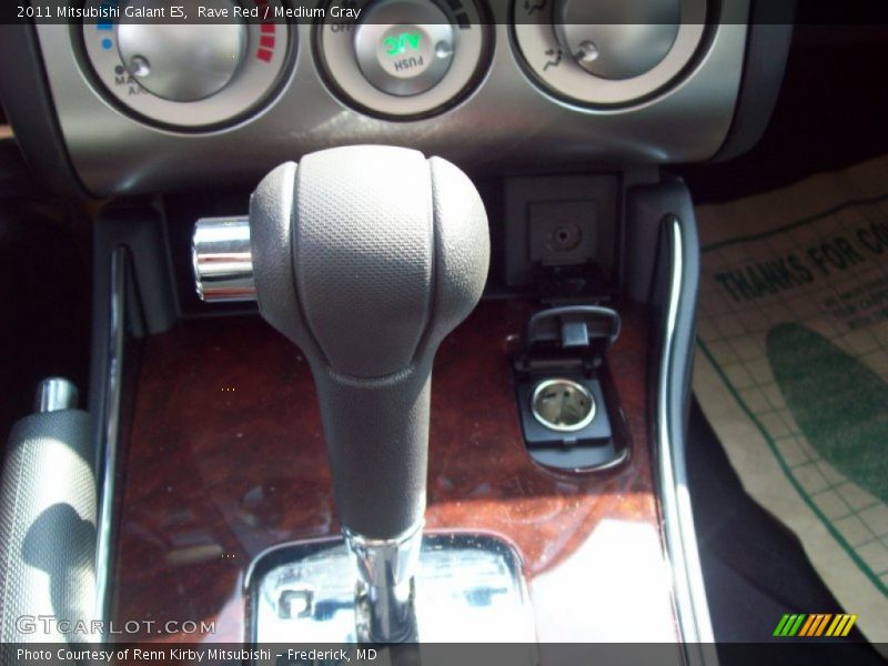 Rave Red / Medium Gray 2011 Mitsubishi Galant ES