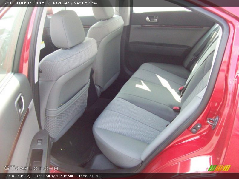 Rave Red / Medium Gray 2011 Mitsubishi Galant ES