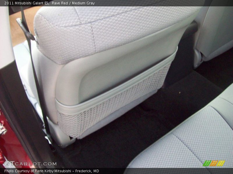 Rave Red / Medium Gray 2011 Mitsubishi Galant ES