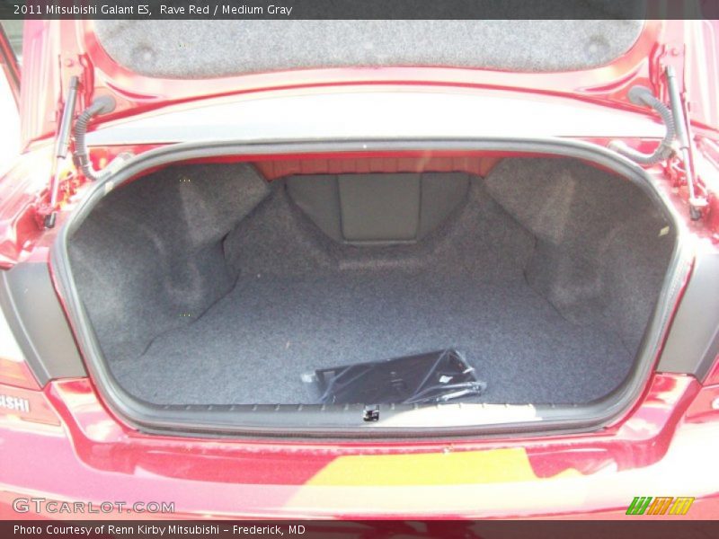 Rave Red / Medium Gray 2011 Mitsubishi Galant ES