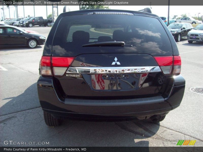 Melbourne Green Pearl / Dark Slate Gray/Light Graystone 2009 Dodge Journey SXT