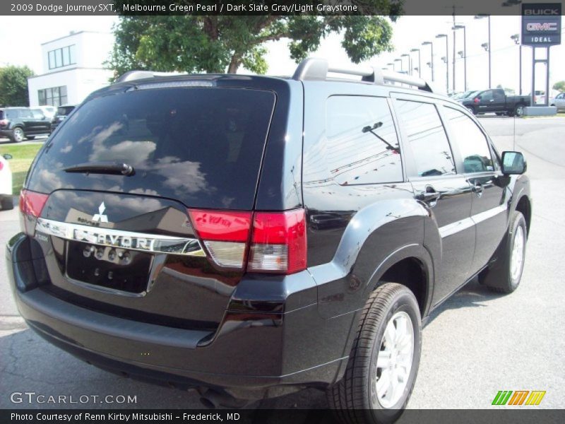 Melbourne Green Pearl / Dark Slate Gray/Light Graystone 2009 Dodge Journey SXT