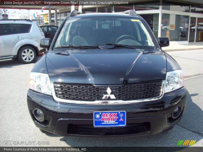 Melbourne Green Pearl / Dark Slate Gray/Light Graystone 2009 Dodge Journey SXT