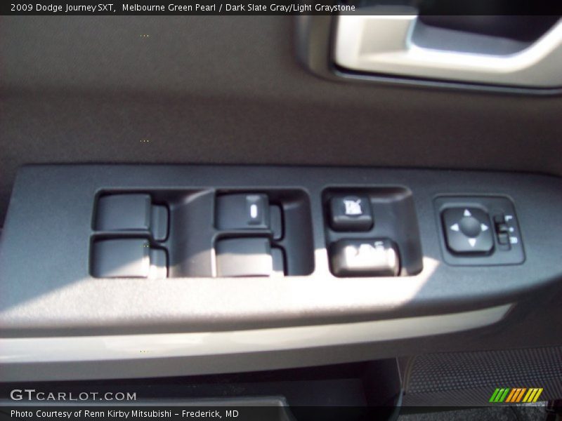 Melbourne Green Pearl / Dark Slate Gray/Light Graystone 2009 Dodge Journey SXT