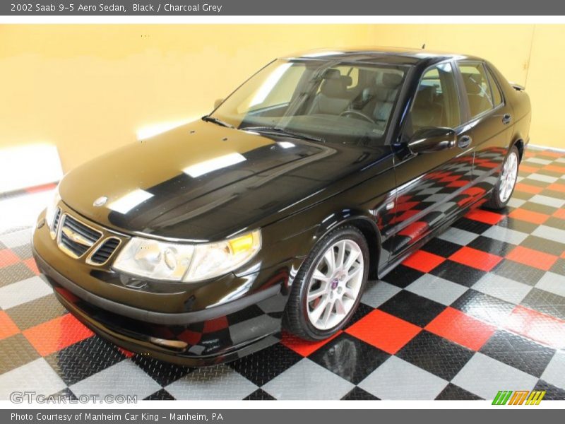 Black / Charcoal Grey 2002 Saab 9-5 Aero Sedan