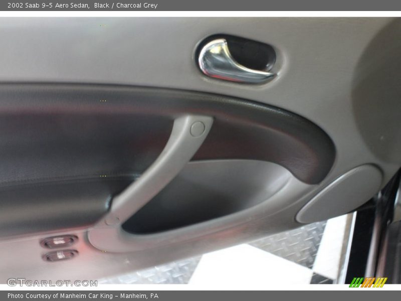 Black / Charcoal Grey 2002 Saab 9-5 Aero Sedan