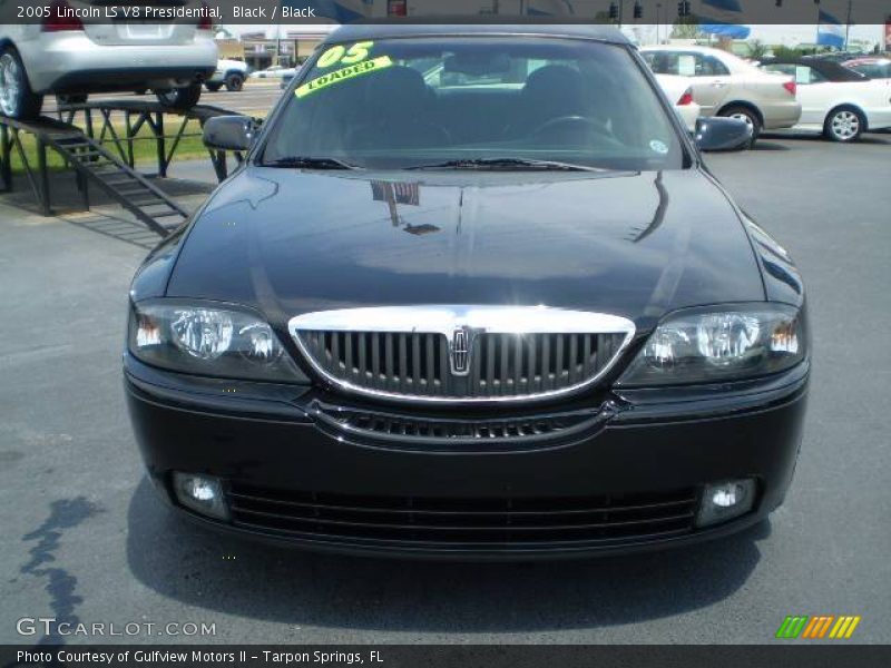 Black / Black 2005 Lincoln LS V8 Presidential