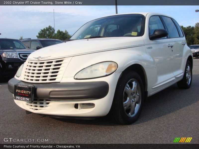 Stone White / Gray 2002 Chrysler PT Cruiser Touring