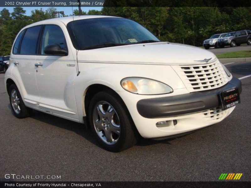 Stone White / Gray 2002 Chrysler PT Cruiser Touring