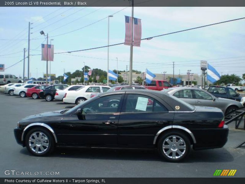 Black / Black 2005 Lincoln LS V8 Presidential