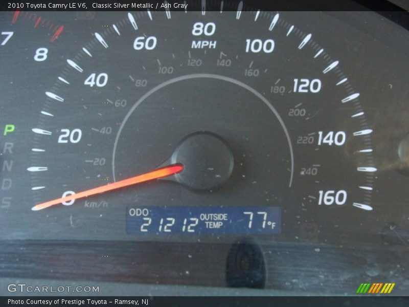 Classic Silver Metallic / Ash Gray 2010 Toyota Camry LE V6