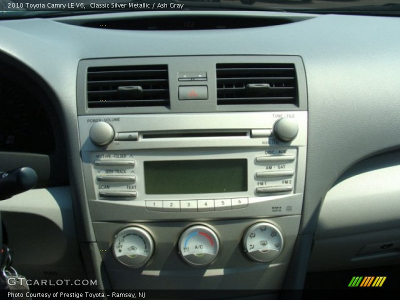 Classic Silver Metallic / Ash Gray 2010 Toyota Camry LE V6