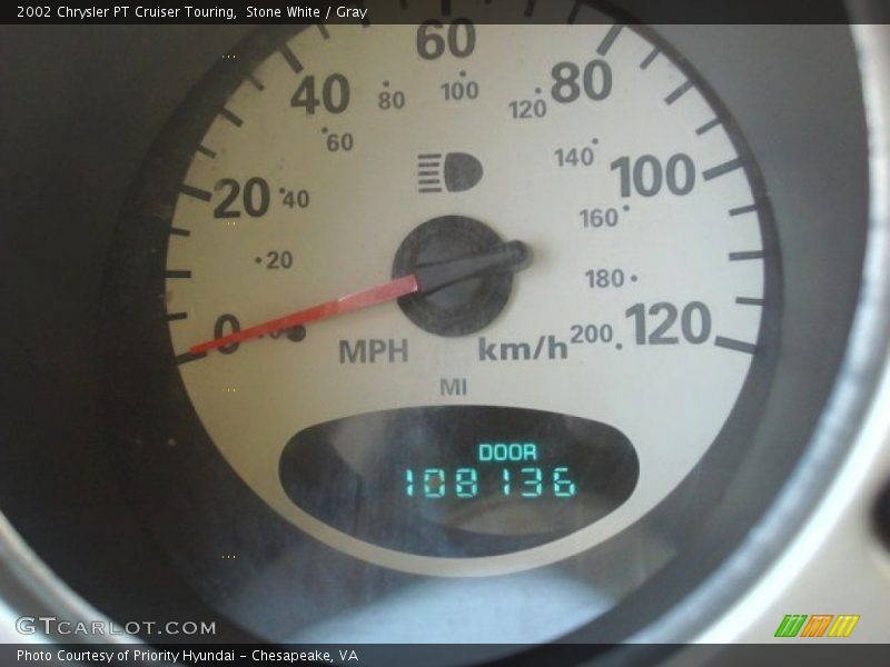 Stone White / Gray 2002 Chrysler PT Cruiser Touring