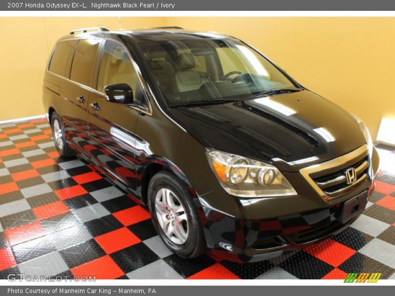 Nighthawk Black Pearl / Ivory 2007 Honda Odyssey EX-L