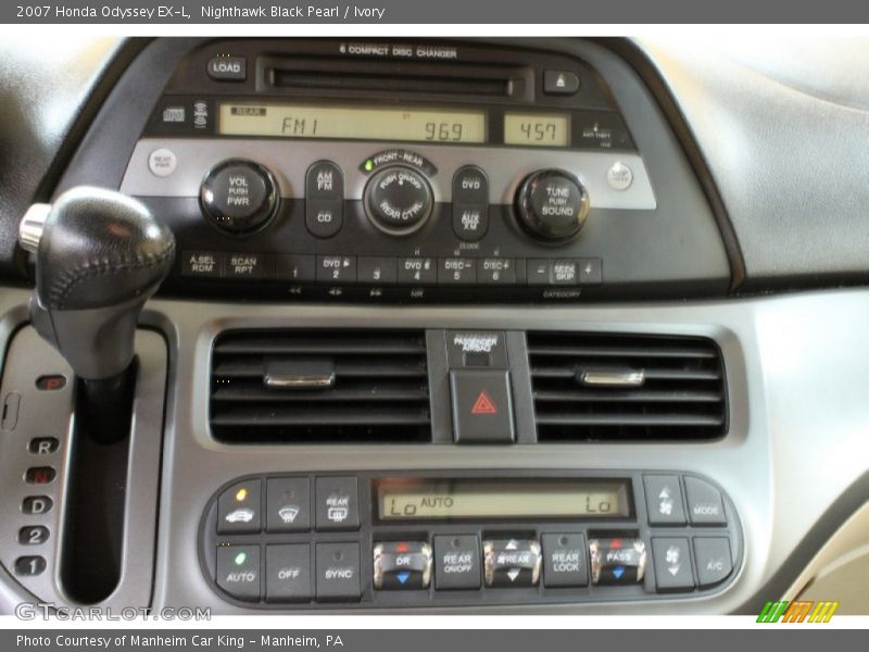Nighthawk Black Pearl / Ivory 2007 Honda Odyssey EX-L