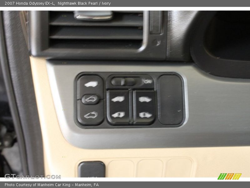 Nighthawk Black Pearl / Ivory 2007 Honda Odyssey EX-L