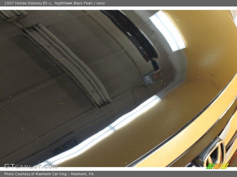 Nighthawk Black Pearl / Ivory 2007 Honda Odyssey EX-L