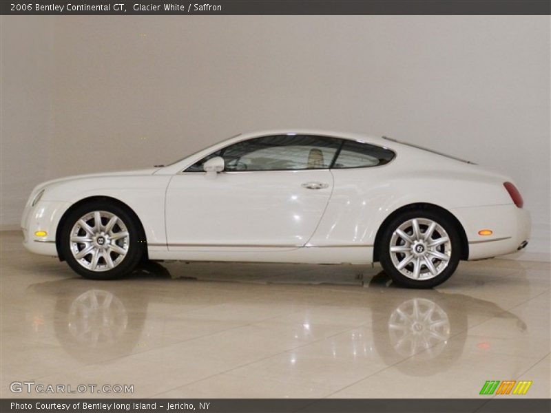 Glacier White / Saffron 2006 Bentley Continental GT