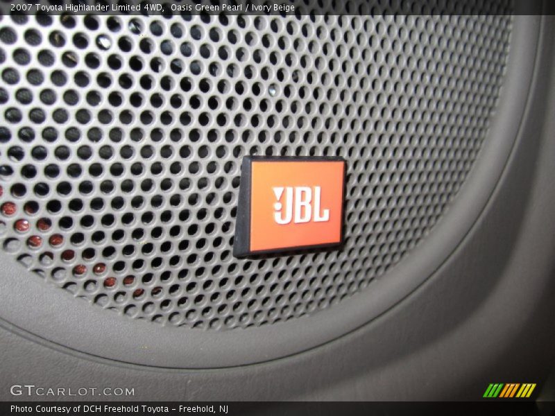 Oasis Green Pearl / Ivory Beige 2007 Toyota Highlander Limited 4WD