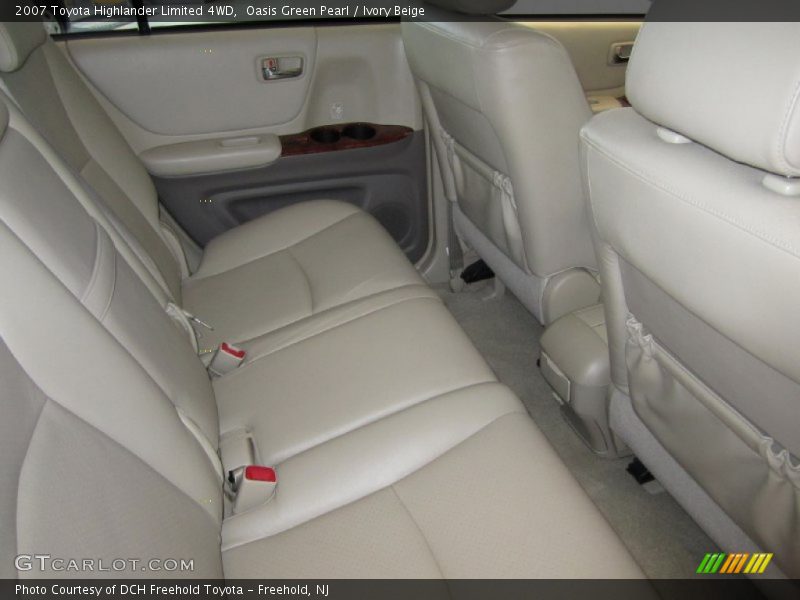 Oasis Green Pearl / Ivory Beige 2007 Toyota Highlander Limited 4WD