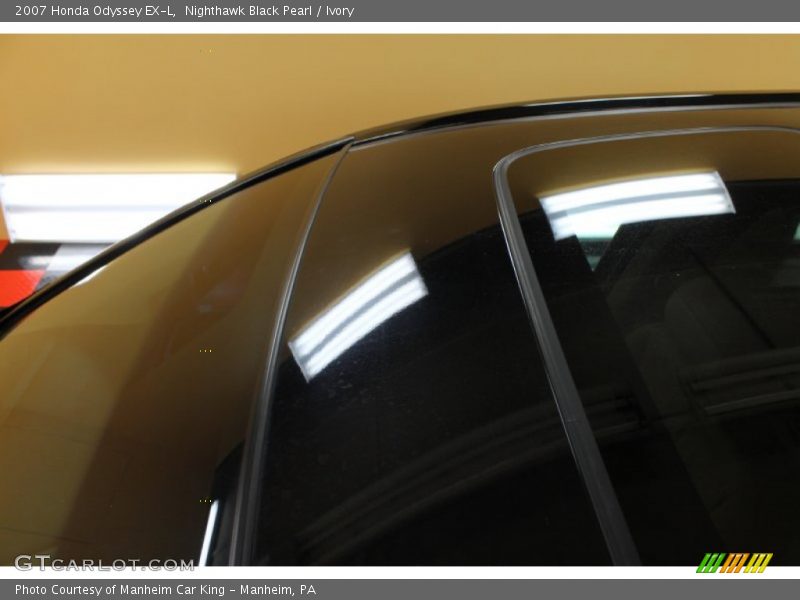 Nighthawk Black Pearl / Ivory 2007 Honda Odyssey EX-L