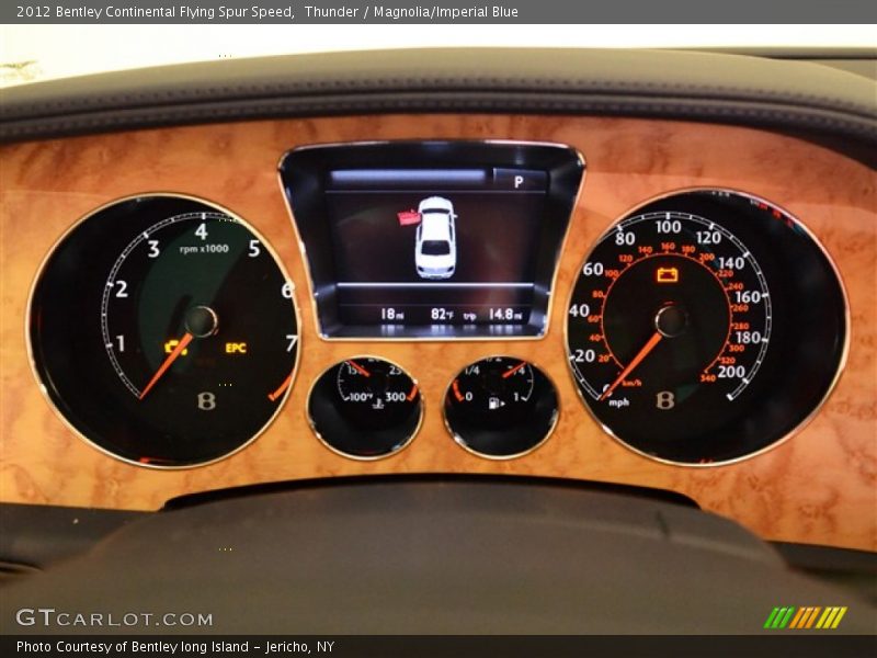  2012 Continental Flying Spur Speed Speed Gauges