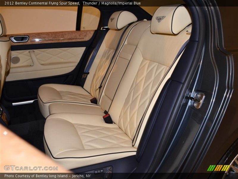  2012 Continental Flying Spur Speed Magnolia/Imperial Blue Interior