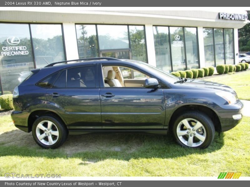 Neptune Blue Mica / Ivory 2004 Lexus RX 330 AWD