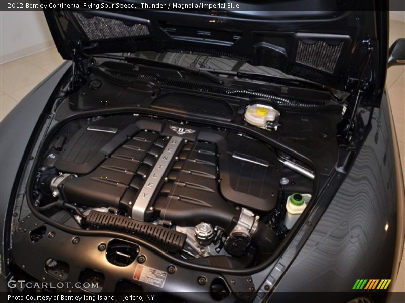  2012 Continental Flying Spur Speed Engine - 6.0 Liter Twin-Turbocharged DOHC 48-Valve VVT W12