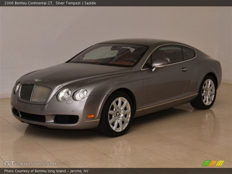 Silver Tempest / Saddle 2006 Bentley Continental GT