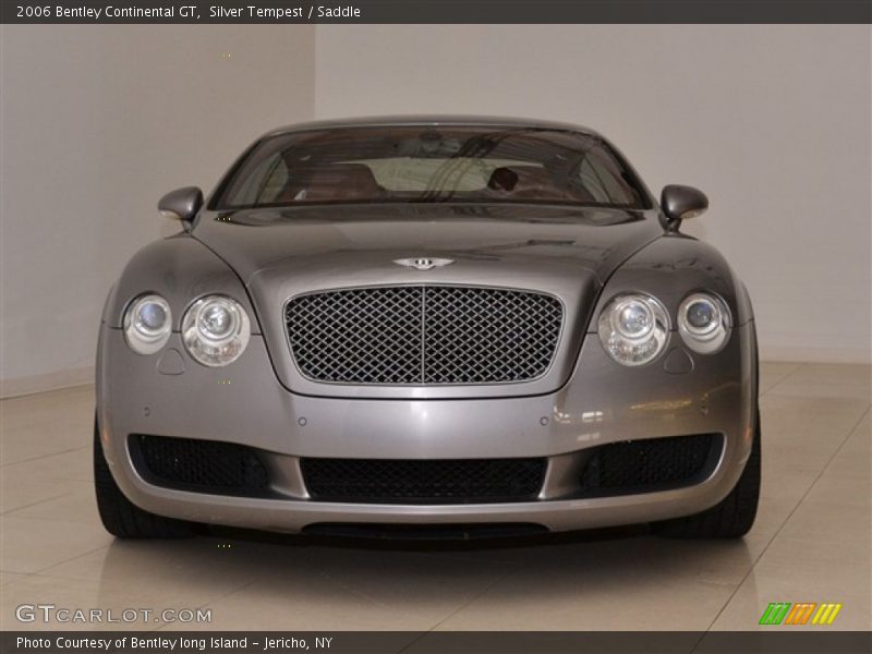 Silver Tempest / Saddle 2006 Bentley Continental GT