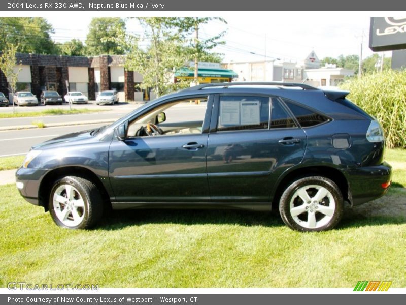 Neptune Blue Mica / Ivory 2004 Lexus RX 330 AWD