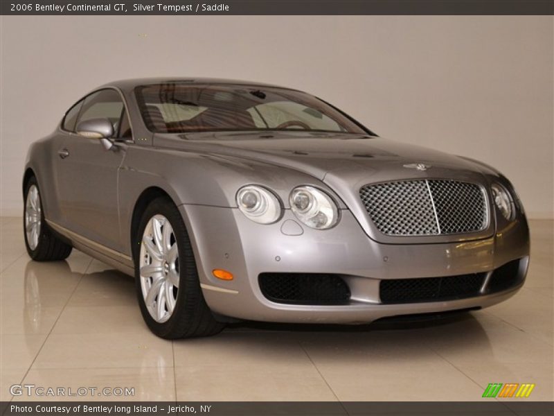 Silver Tempest / Saddle 2006 Bentley Continental GT