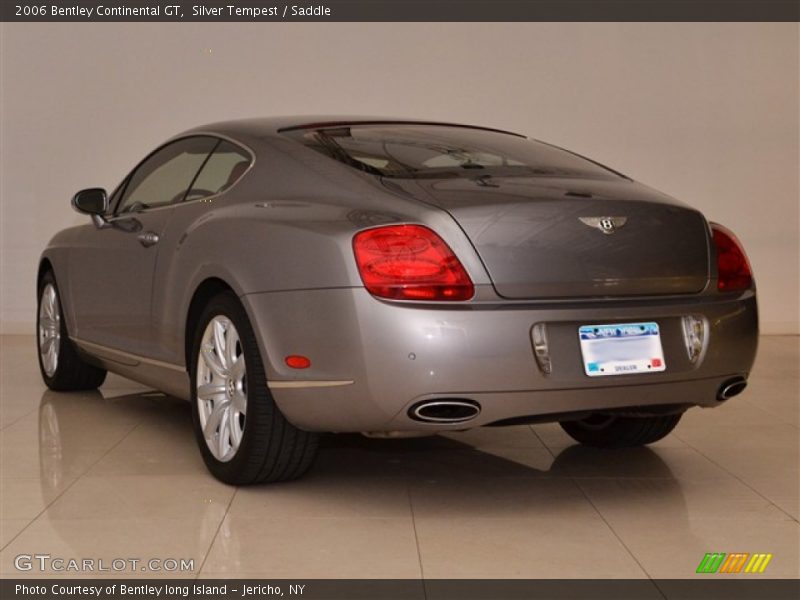 Silver Tempest / Saddle 2006 Bentley Continental GT