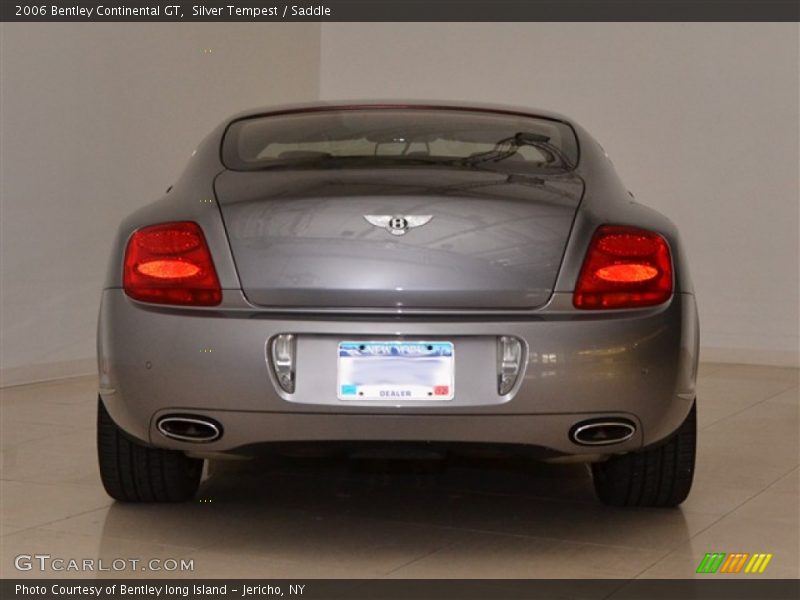 Silver Tempest / Saddle 2006 Bentley Continental GT