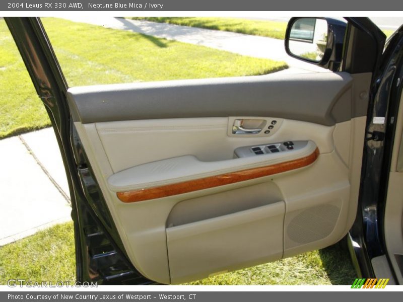 Neptune Blue Mica / Ivory 2004 Lexus RX 330 AWD