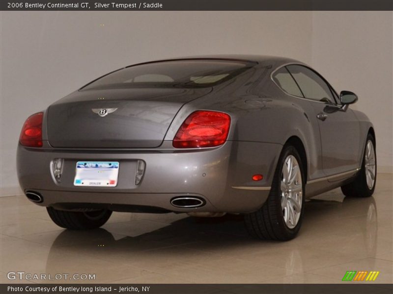 Silver Tempest / Saddle 2006 Bentley Continental GT