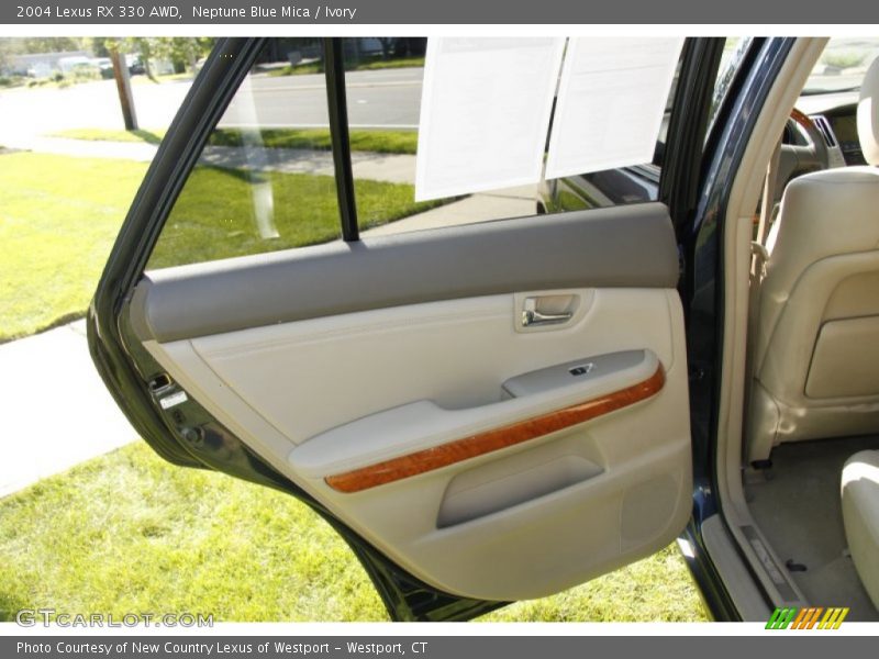 Neptune Blue Mica / Ivory 2004 Lexus RX 330 AWD