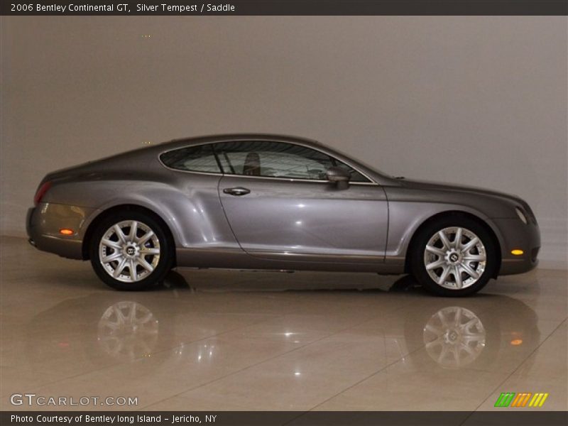 Silver Tempest / Saddle 2006 Bentley Continental GT