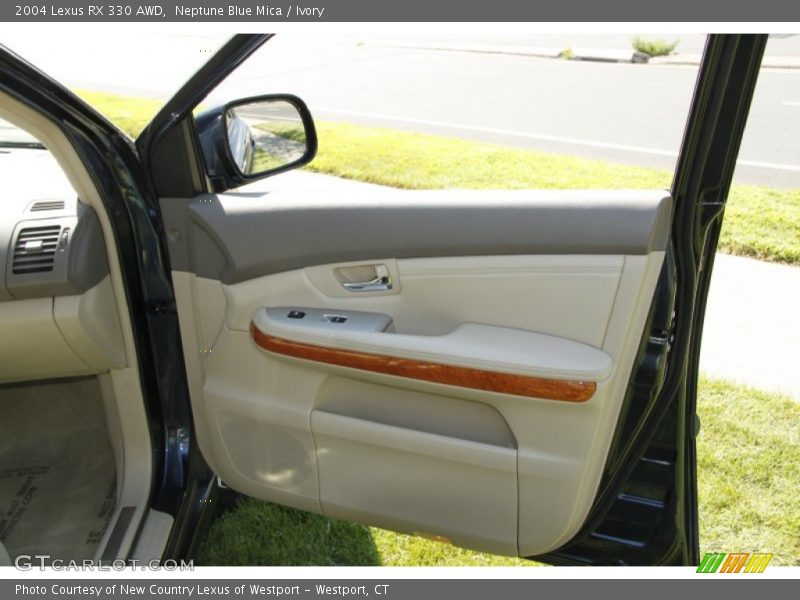 Neptune Blue Mica / Ivory 2004 Lexus RX 330 AWD