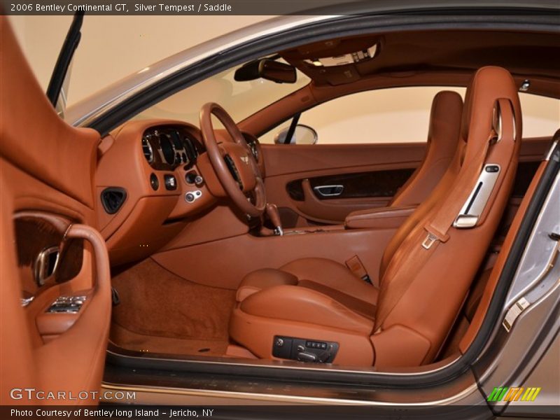 Silver Tempest / Saddle 2006 Bentley Continental GT