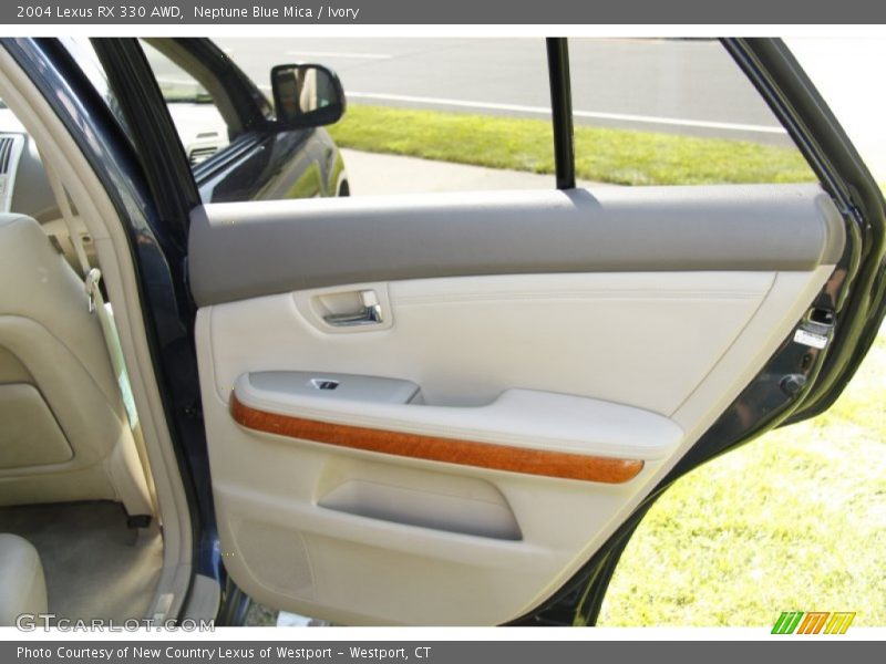 Neptune Blue Mica / Ivory 2004 Lexus RX 330 AWD