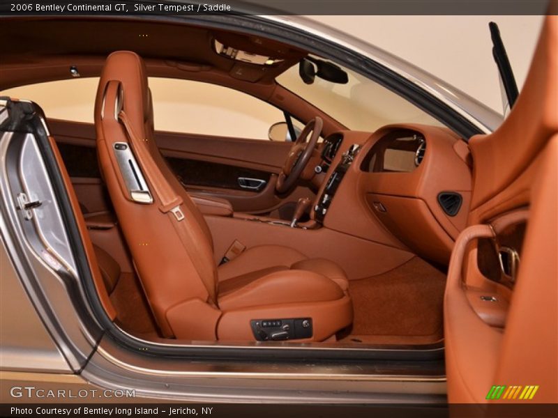 Silver Tempest / Saddle 2006 Bentley Continental GT