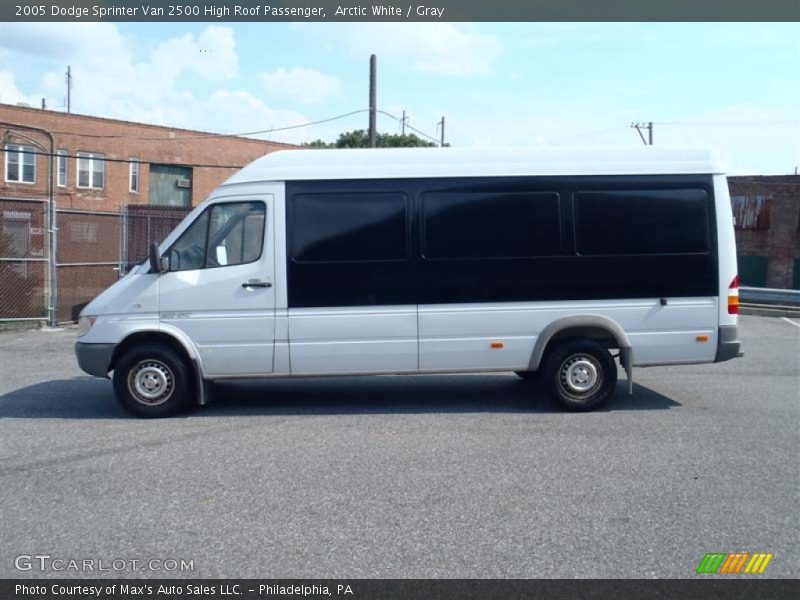 Arctic White / Gray 2005 Dodge Sprinter Van 2500 High Roof Passenger